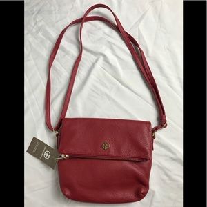 Giani Bernini lipstick red softy core small purse